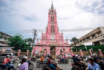 Tan Dinh Church Voted As Top 8 Most Beautiful Pink Destinations In The World