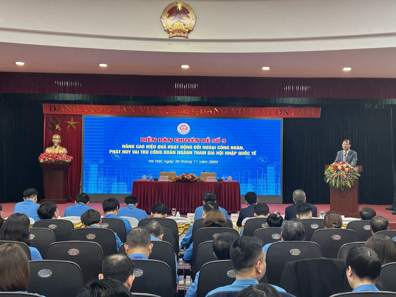 enhancing position of vietnam trade union in international trade union movement