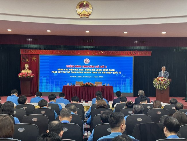 Enhancing Position of Vietnam Trade Union in International Trade Union Movement