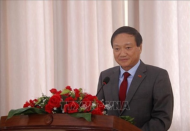 Vietnamese Ambassador to Laos Nguyen Ba Hung (Photo: VNA)