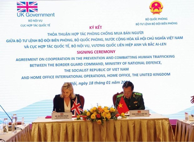 vietnam news today jan 19 vietnam uk cooperate in human trafficking prevention control