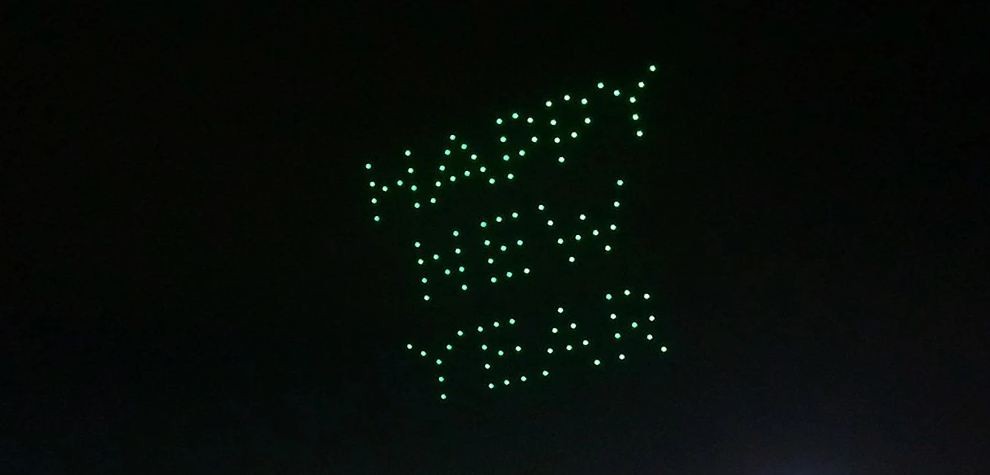 2,024 Drones Combined with Music Ready to Rock New Year's Eve in Hanoi