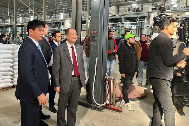 First Factory of A Vietnamese Enterprise Inaugurated in Egypt