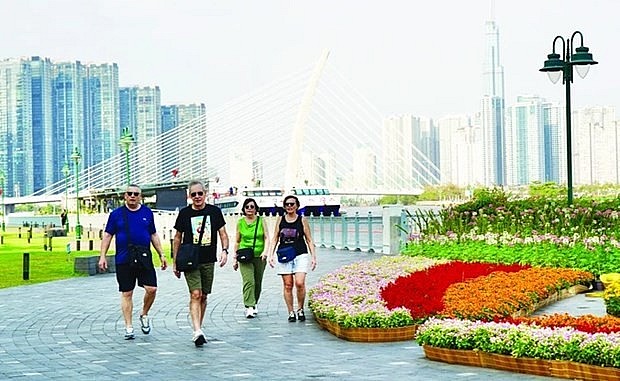 HCM City is a favourite destination for foreign visitors. (Photo: sggp.org.vn)