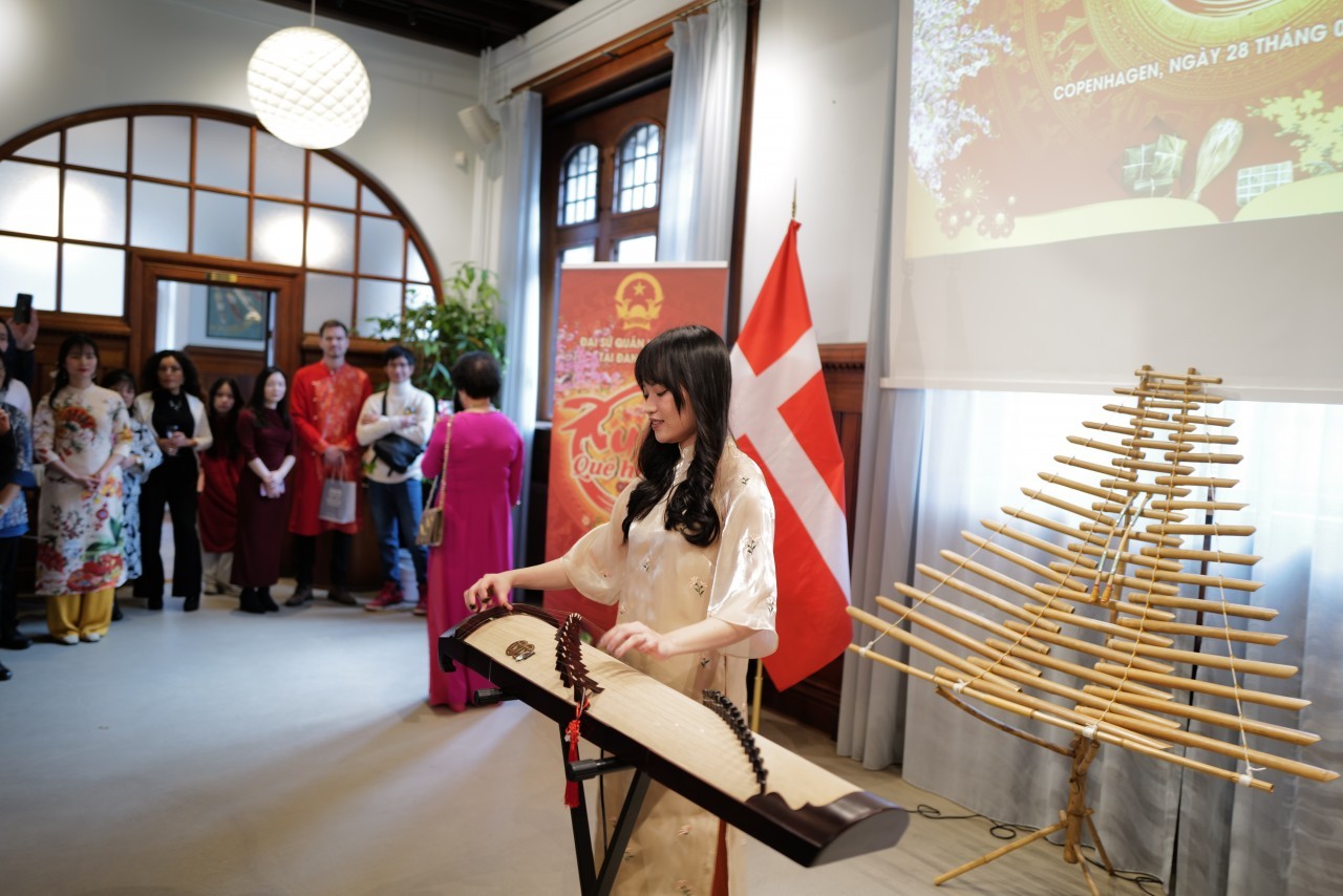 Tet Celebration Held for Vietnamese in Denmark