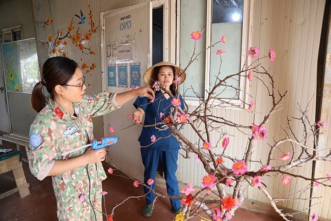 Vietnamese Peacekeepers in Abyei Celebrate Party’s Anniversary, Preparing for Tet Festival