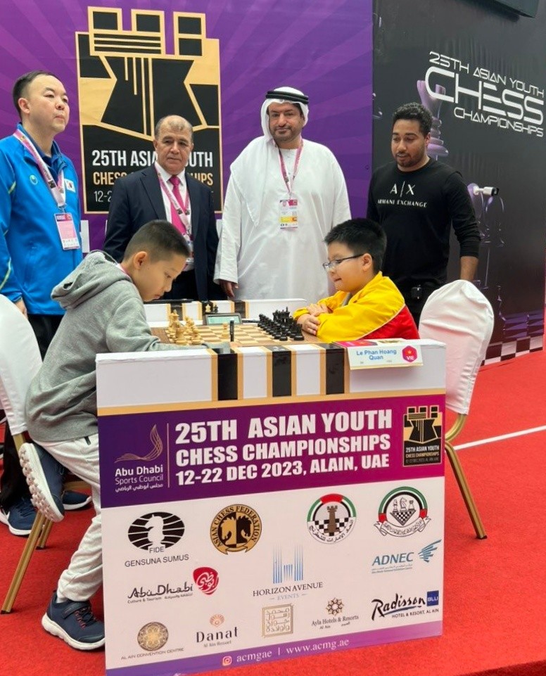 Young Vietnam's Player Shines at Int'l Youth Chess Championships