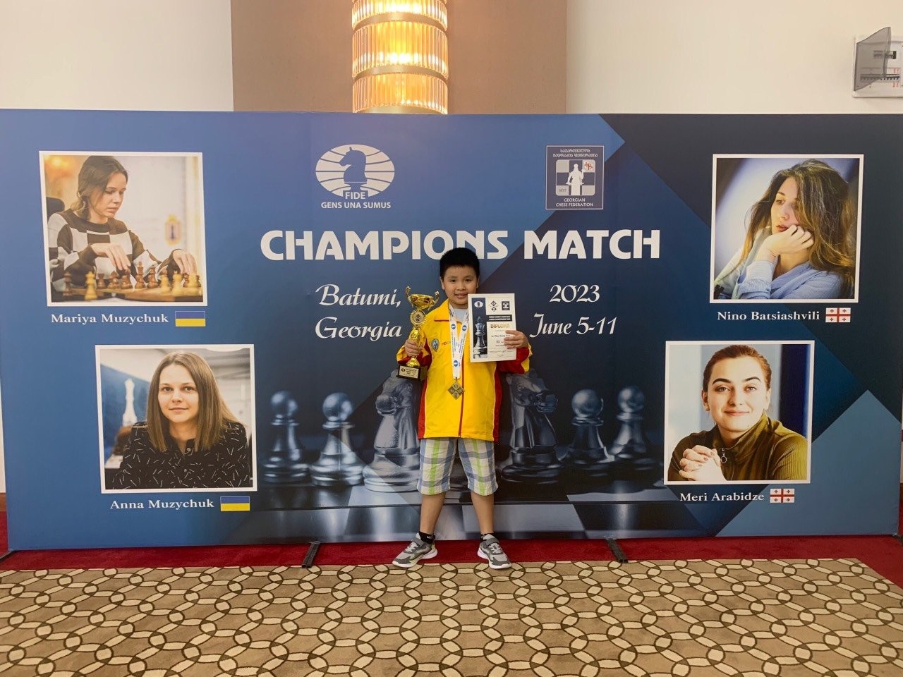 Young Vietnam Player Shines at Int'l Youth Chess Championships