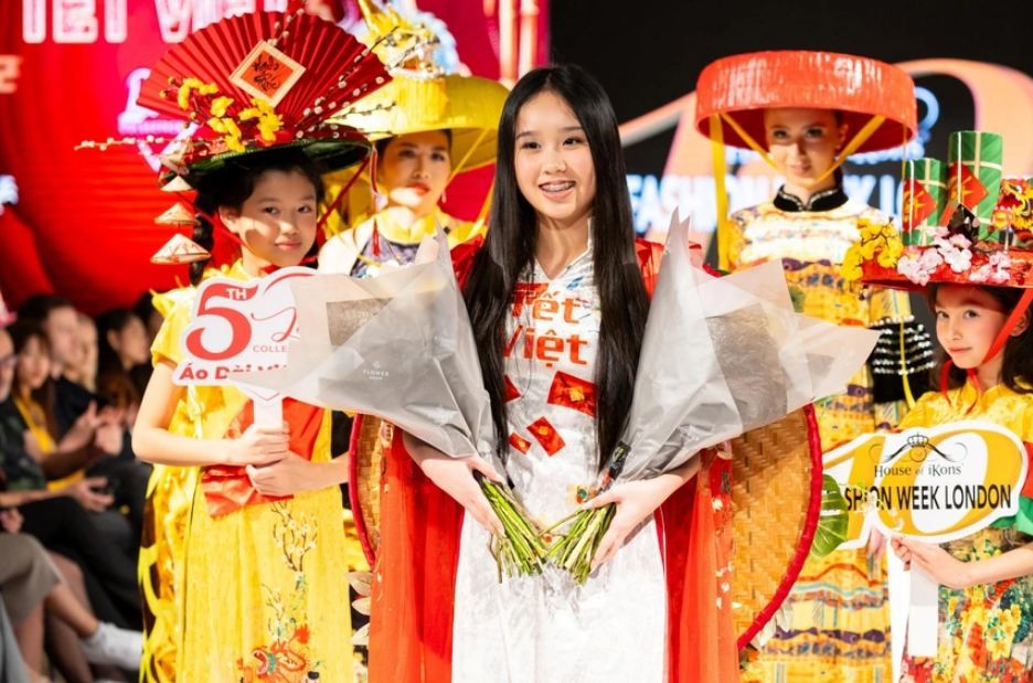 14-year-old Designer Brings Ao Dai Collection to The UK