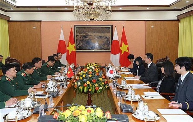 At the 10th Vietnam-Japan defence policy dialogue (Photo: VNA)