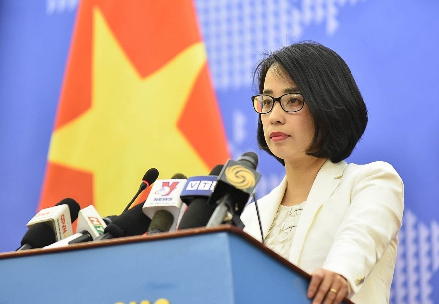 Spokeswoman of the Vietnam Ministry of Foreign Affairs Pham Thu Hang 