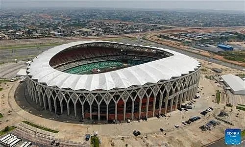 China has constructed over 100 stadiums across Africa so far.