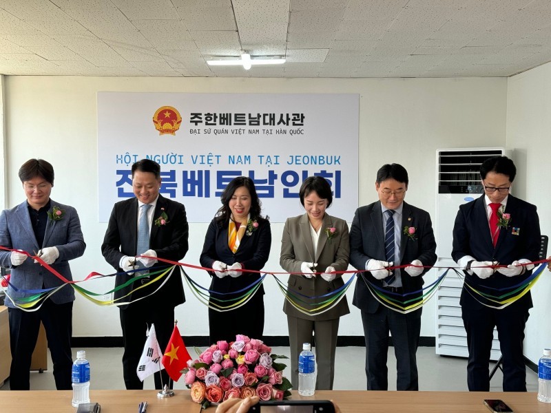 The Vietnamese Association Office in Jeonbuk Launches in South Korea