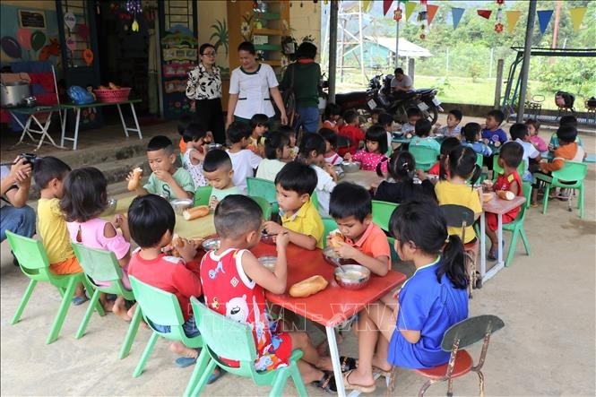 Project Launched to Improve Nutritional Condition for Remote Area's Children in Quang Ngai