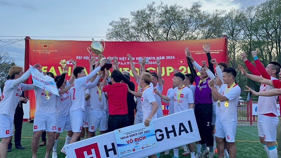 Football Tournament Held in Tokyo To Raise Funds for A Vietnamese Pagoda