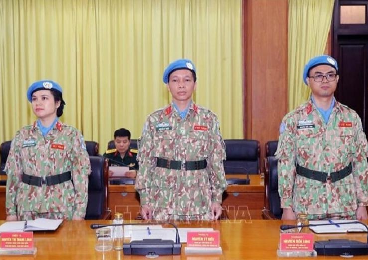 Three More Officers Dispatches to UN Peacekeeping Missions