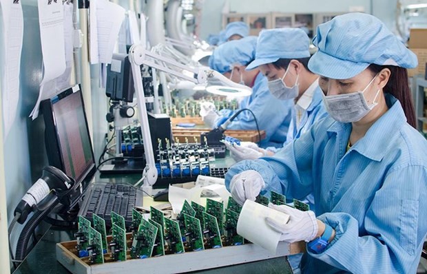 Illustrative photo: Vietnam is making strong progress in advancing its standing in the global semiconductor supply chain. (Photo: vneconomy.vn)