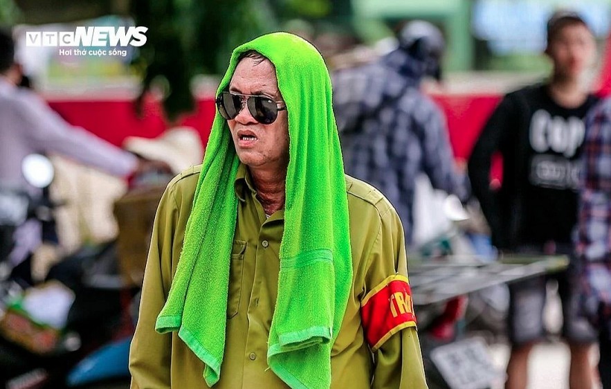 A heat wave has hit the northern and central regions over recent days. (Photo: vtc.vn)
