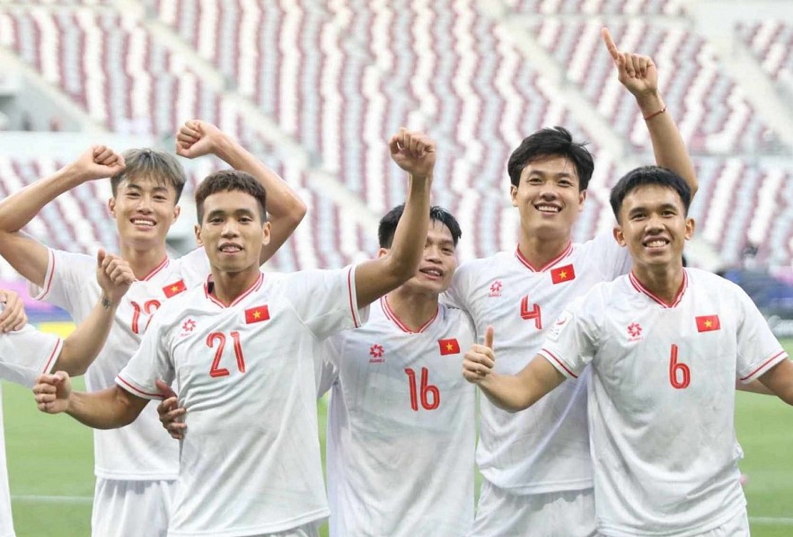 Vietnamese players are confident after their two Group stage wins. (Photo: VFF)