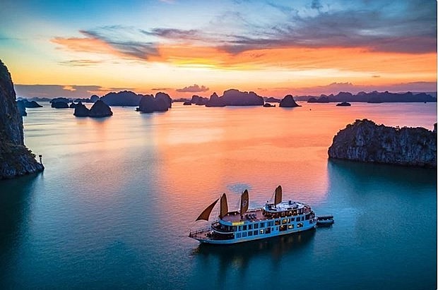 Quang Ninh targets to become an international tourism hub and a world leading destination by 2050 (Photo: VietnamPlus)