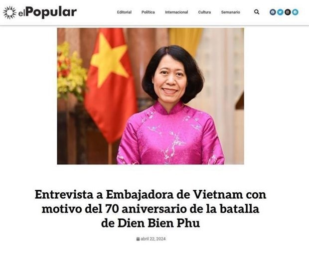 Egyptian Newspapers Hails Dien Bien Phu Victory of Vietnam