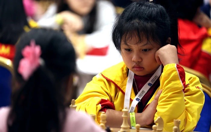 Nguyen Vu Bao Chau Wins Women's Cadet Blitz Chess in World Championship 2024