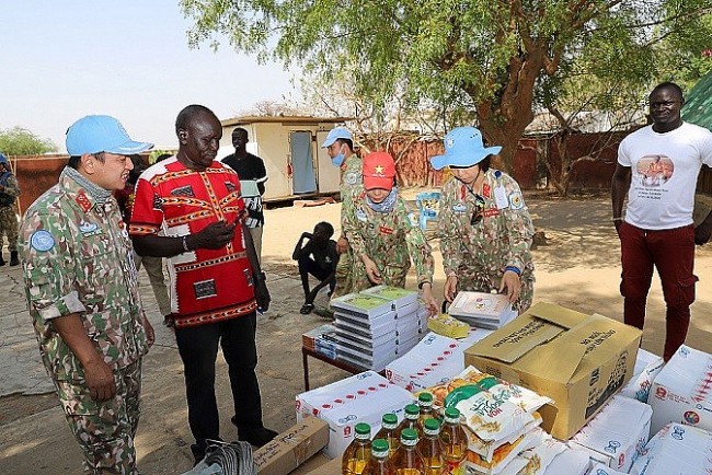 UN Appreciates Many Special Projects by the Vietnamese Engineer Unit in Abyei