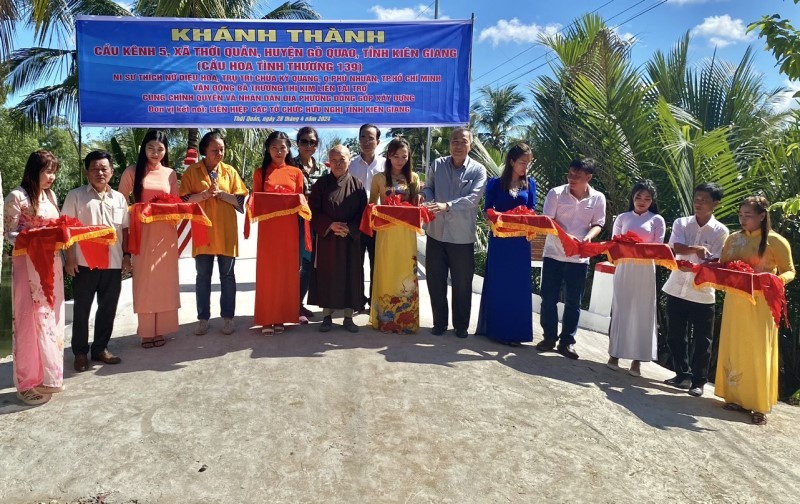 Bridge in Kien Giang Erected in Celebration of Reunification Day