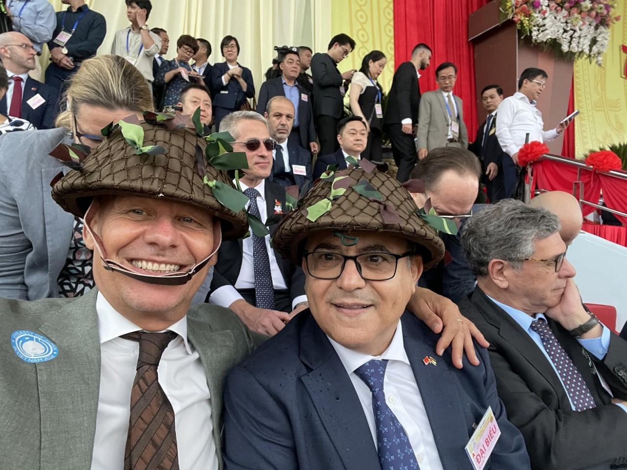 international friends share excitement on 70th anniversary of dien bien phu victory