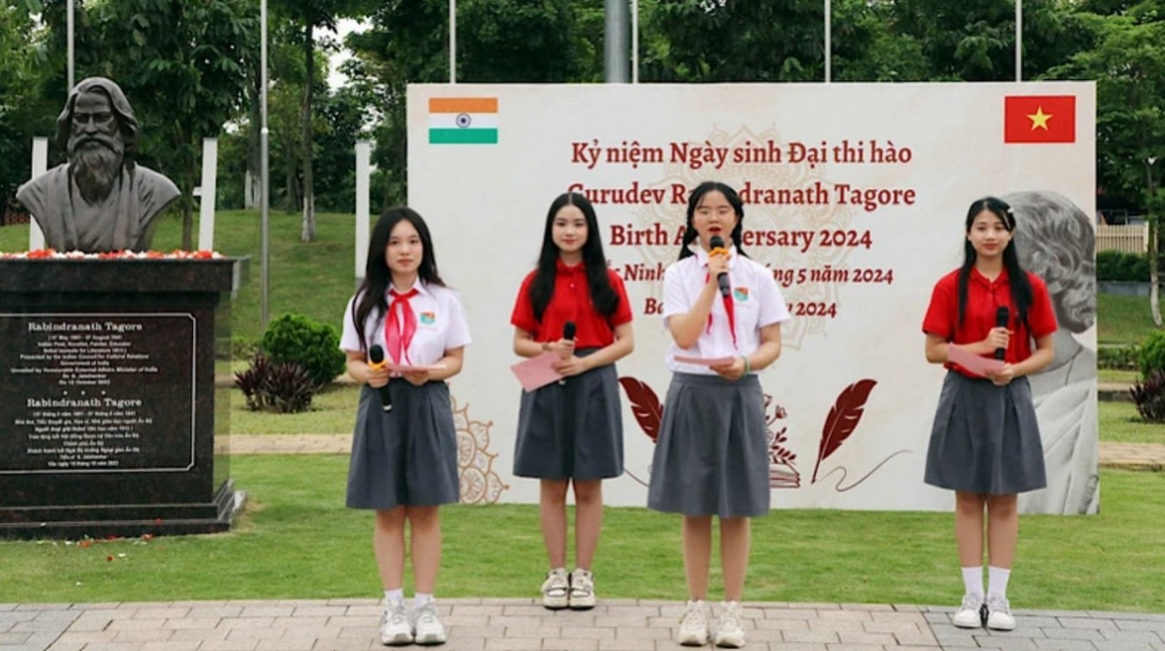 Indian Embassy In Vietnam Commemorates Poet Tagore