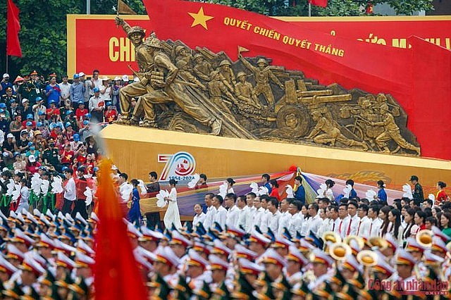 The 70th anniversary of Dien Bien Phu Victory. Photo: congannhandan