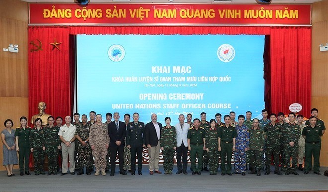 United Nations Staff Officer Course Opens in Hanoi