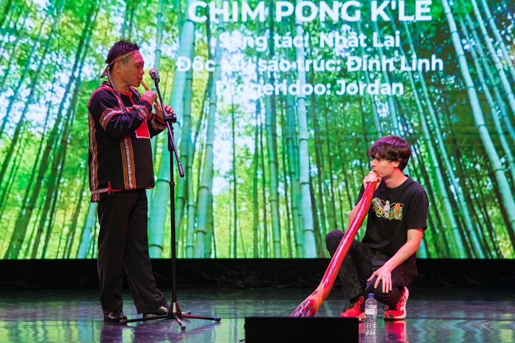 Audiences Impressed By Music From Vietnam's Highlands and the Land Down Under