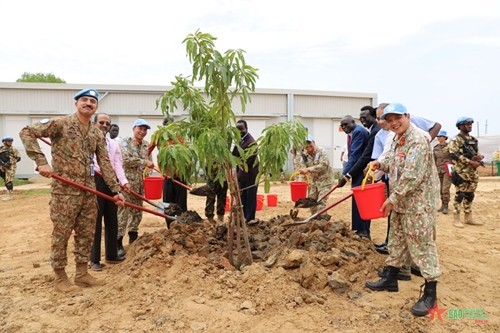 Vietnamese Engineering Force in Abyei Reponses to World Environment Day with Special Event