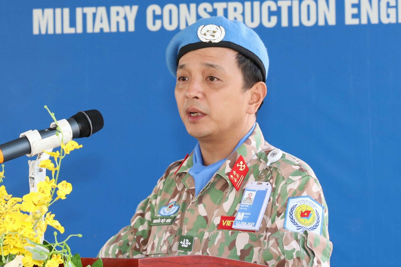 Vietnamese Engineers In Africa Receive UN Peacekeeping Medal