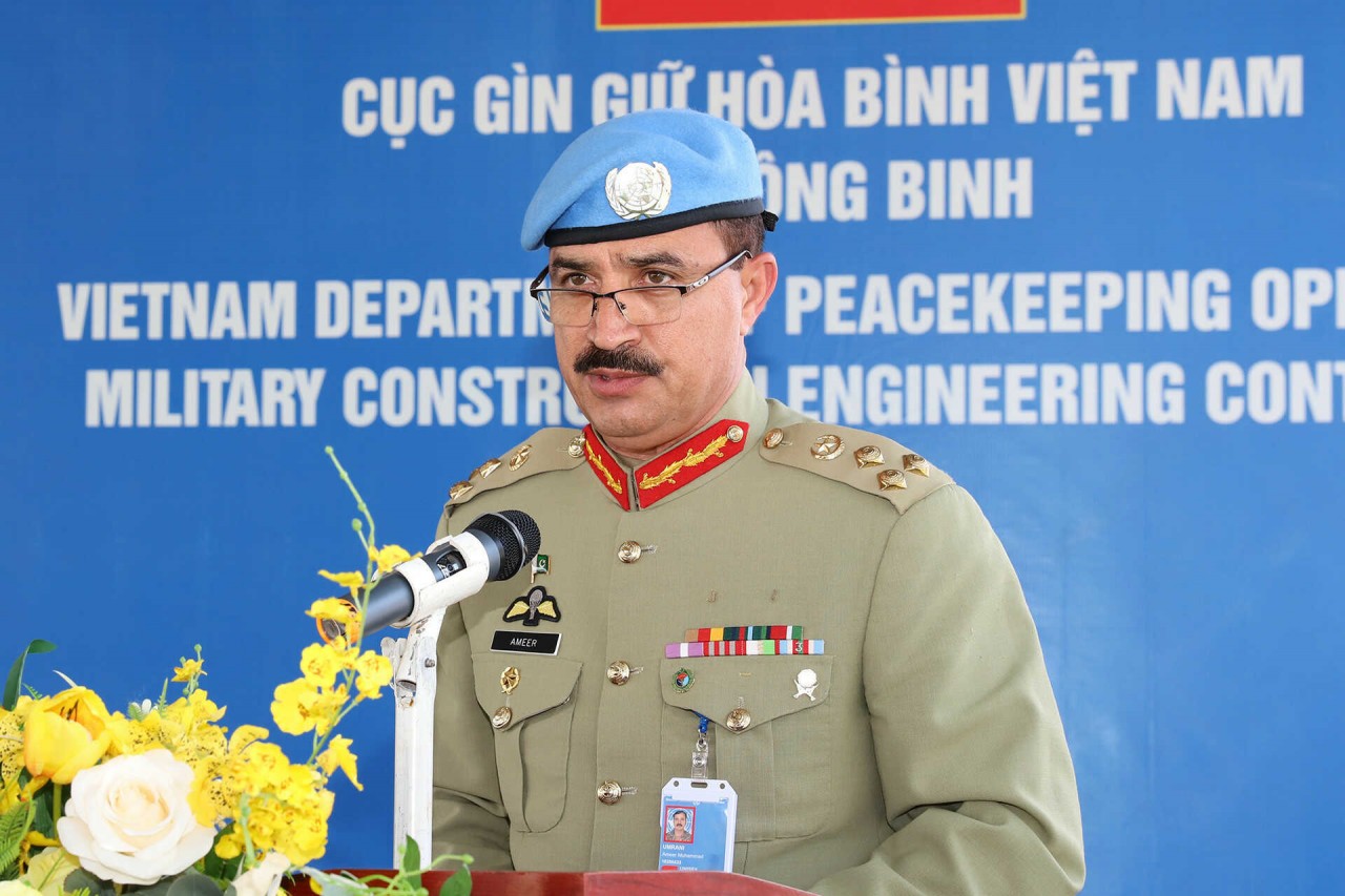 Vietnamese Engineers In Africa Receive UN Peacekeeping Medal