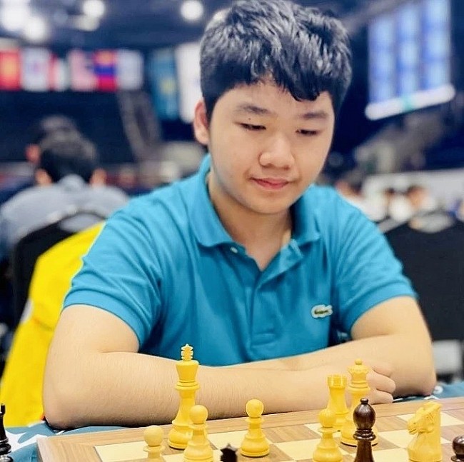 Dinh Nho Kiet Wins Gold Medal at the Asian Youth Chess Championship