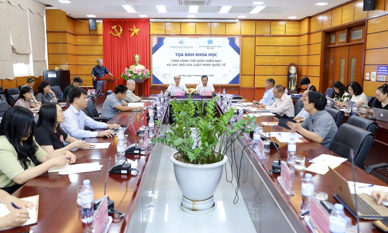 seminar on role of international law takes places in hanoi