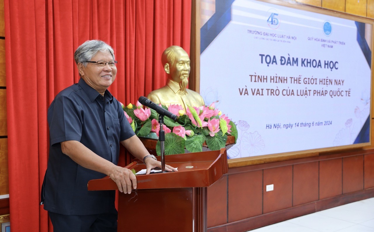 Seminar on Role of International Law Takes Places in Hanoi