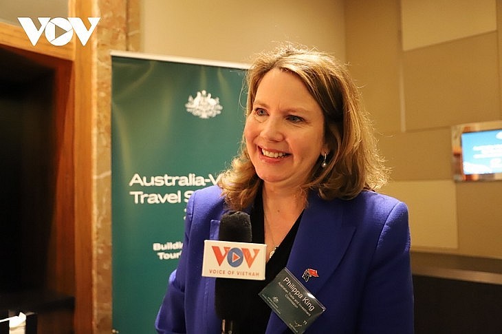 Philippa King, Deputy Chief Executive Officer of the Australian Trade and Investment Commission (Austrade) (Photo: Viet Nga/VOV- Australia)