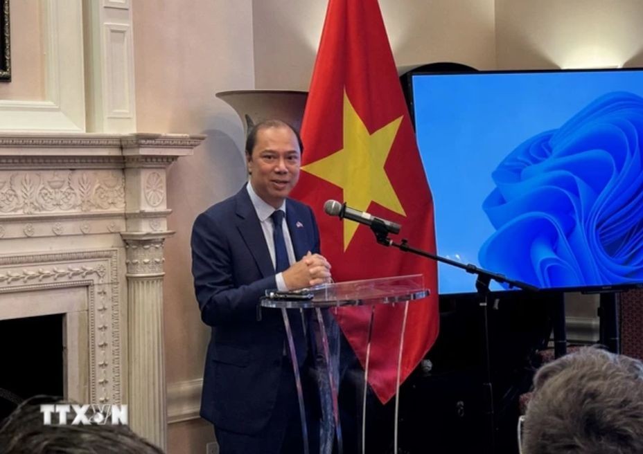 Vietnamese Ambassador Nguyen Quoc Dung. (Photo: 