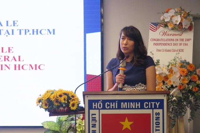 Acting Deputy Consul General of the US in Ho Chi Minh City Christina Le