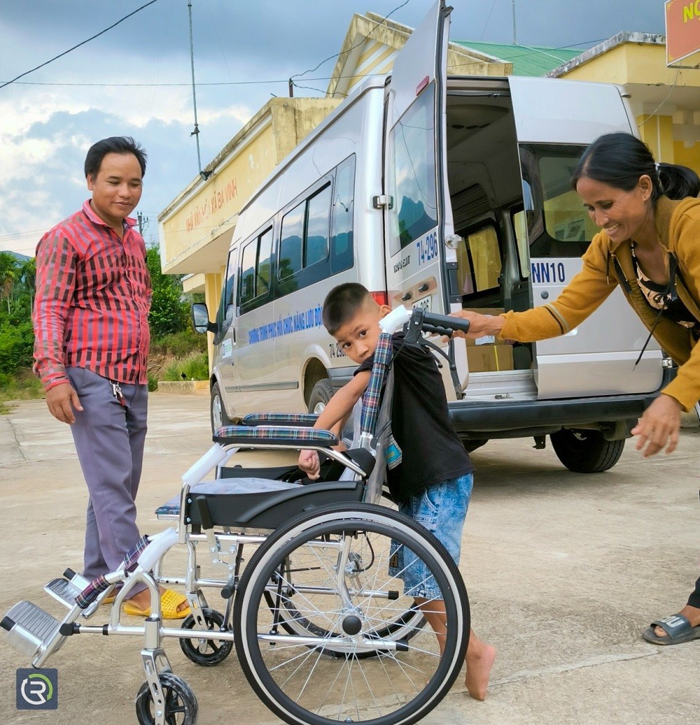 care and support for landmine survivors in quang ngai