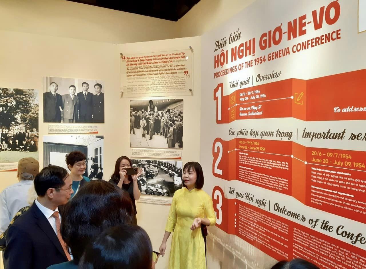 Around 150 exhibits including photos, documents, and items related to the Geneva Agreement are presented to the public for the first time.