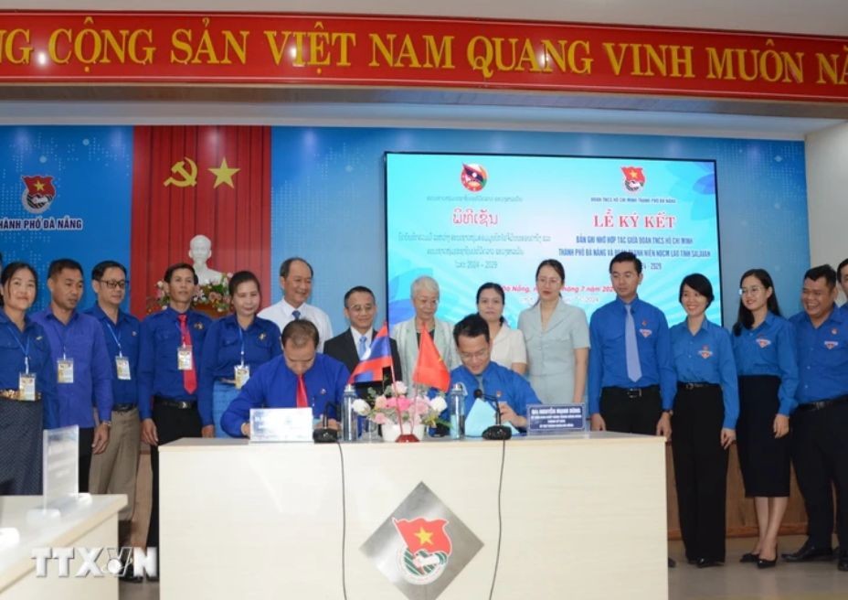 Da Nang, Salavan (Laos) Strengthen Cooperation on Youth Union Work
