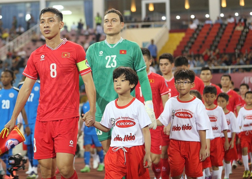 The Vietnam national team has several highly anticipated friendly matches ahead of the 2024 AFF Cup. Photo: S.N