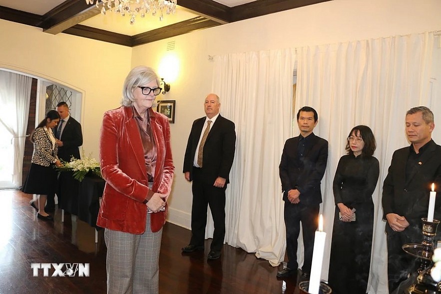 United Nations Leaders and Ambassadors Attend General Secretary Nguyen Phu Trong's Funeral