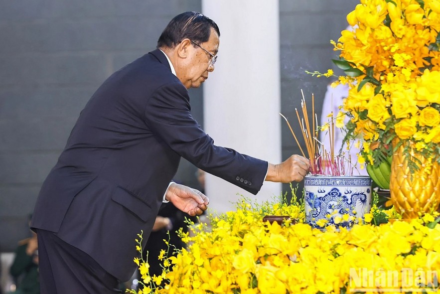 [Photo] Int'l Friends Visit Vietnam to Attend General Secretary Nguyen Phu Trong's Funeral