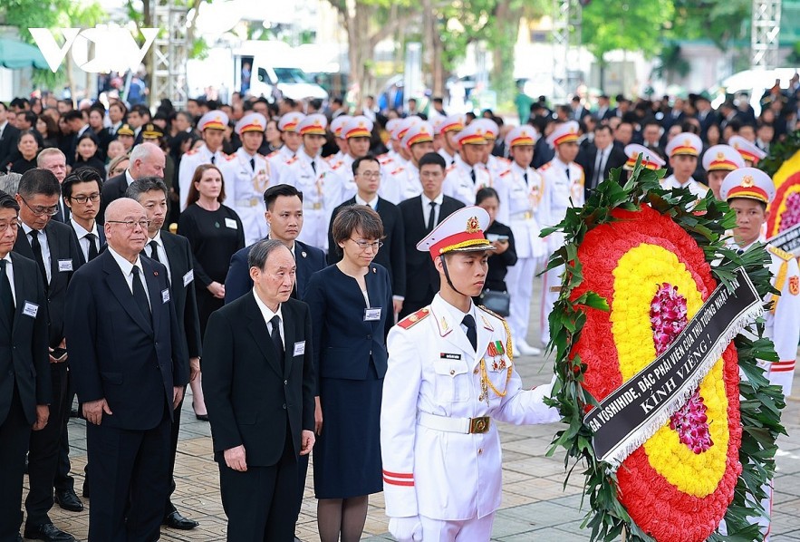 [Photo] Int'l Friends Visit Vietnam to Attend General Secretary Nguyen Phu Trong's Funeral