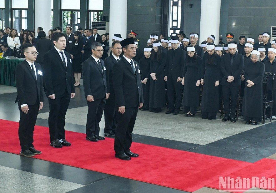 [Photo] Int'l Friends Visit Vietnam to Attend General Secretary Nguyen Phu Trong's Funeral